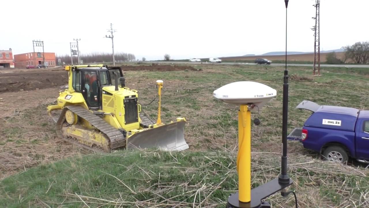CAT D6N with 3D nivelation - How does it work