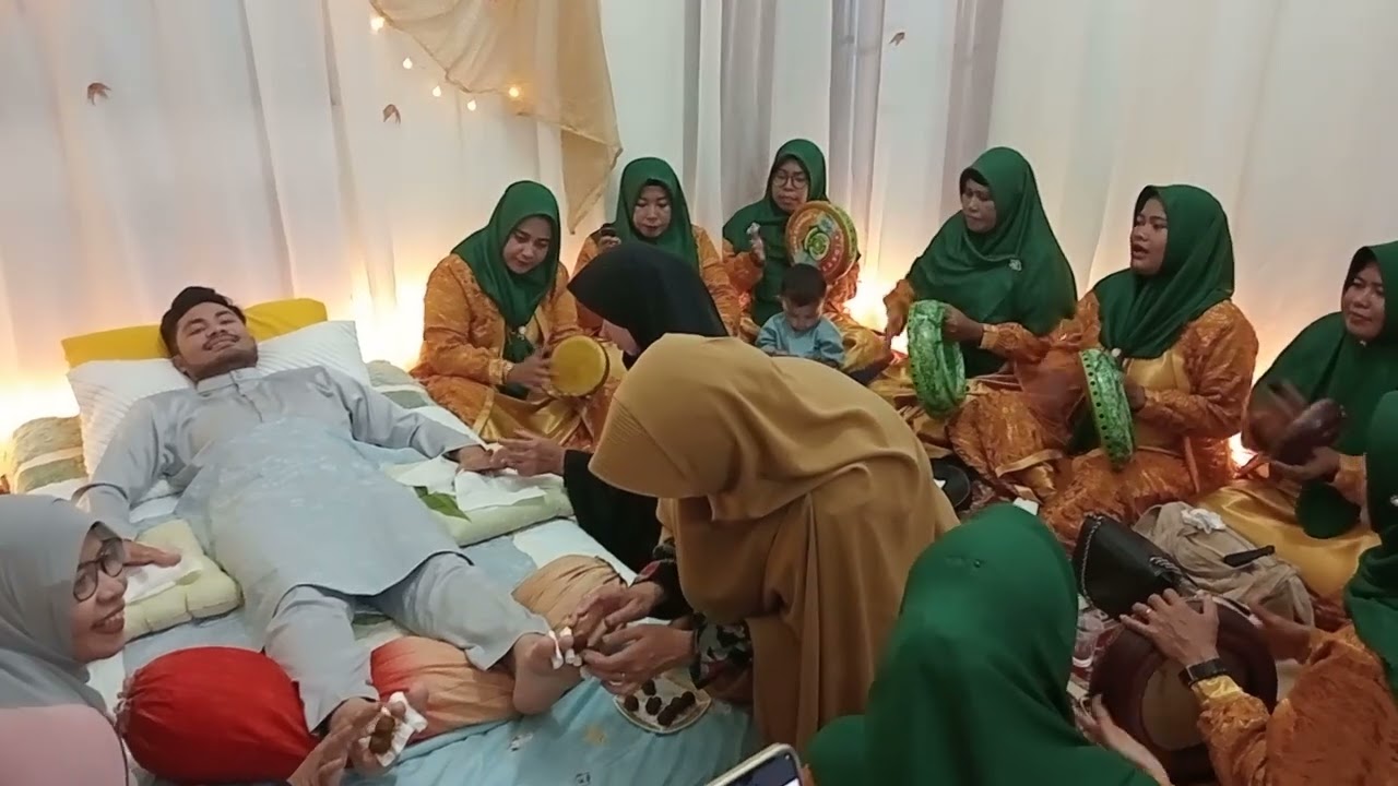 rebana qasidah islami | budaya Melayu | malam berinai | grub Al ikhlas