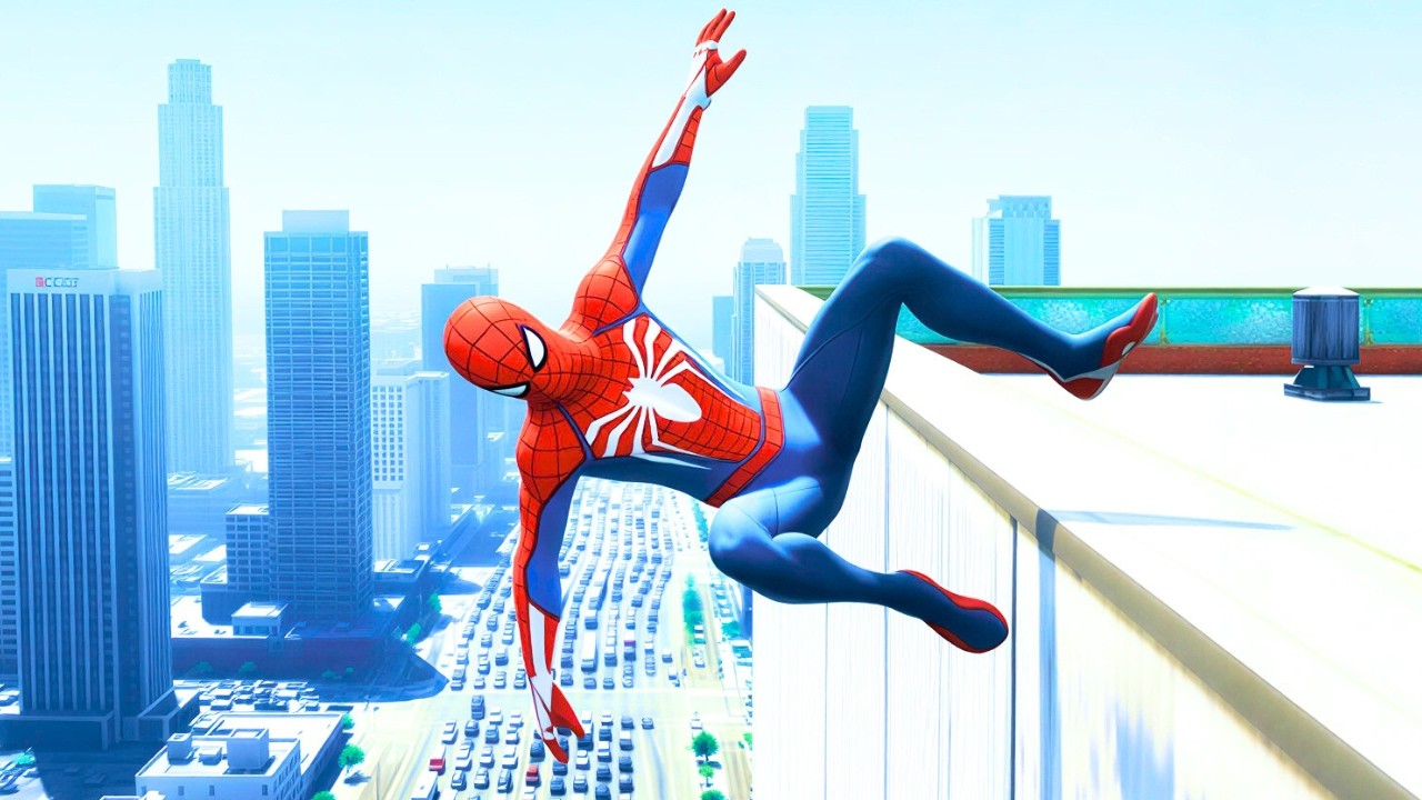 SPIDER-MAN's FUNNIEST MOMENTS in GTA 5 #3