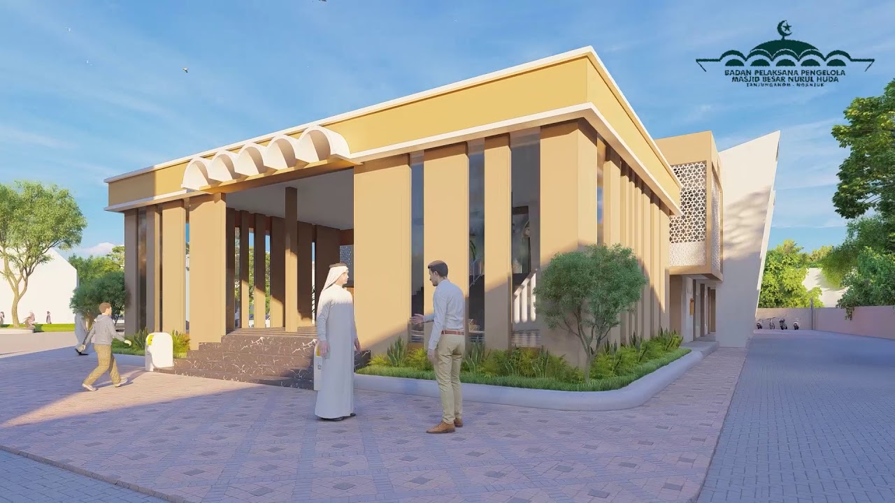 PERENCANAAN RENOVASI MASJID BESAR NURUL HUDA TANJUNGANOM NGANJUK