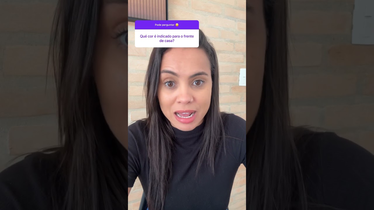 N&atilde;o coloque azul na fachada da sua casa.