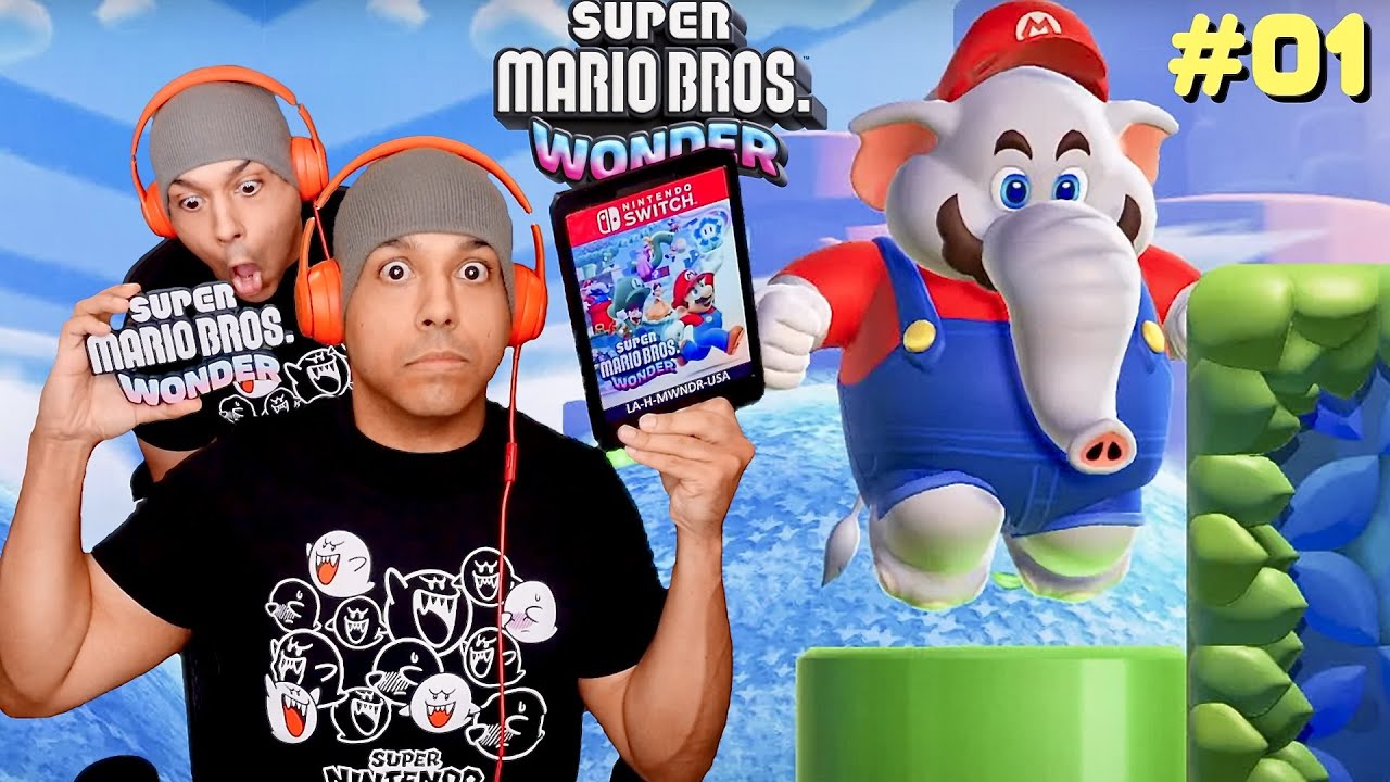 SUPER MARIO BROS. WONDER IS HERE!! LET'S PLAY!! [PART 1]