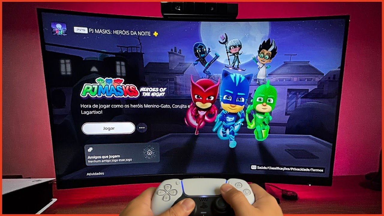 PJ Masks: Heroes of the Night in Portuguese - First 30 minutes POV on PS5 PRO
