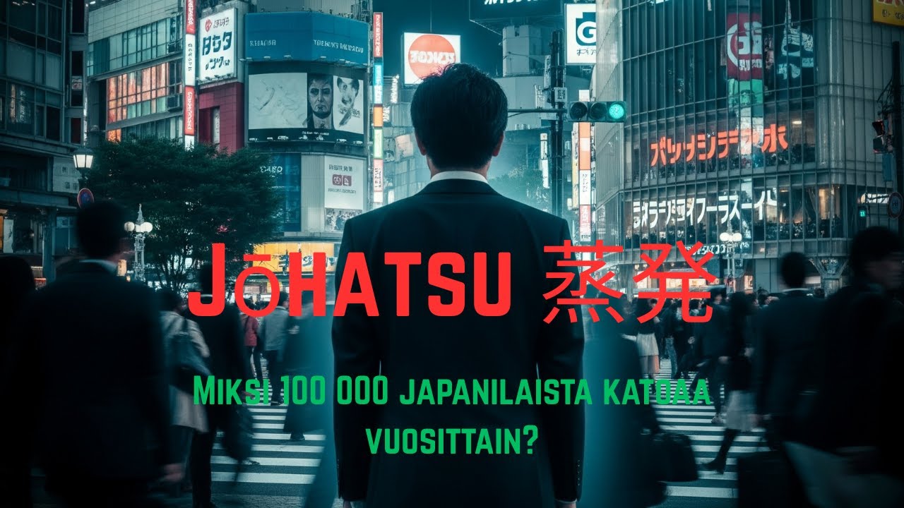 Jōhatsu: Miksi 100 000 japanilaista katoaa vuosittain j&auml;lki&auml; j&auml;tt&auml;m&auml;tt&auml;?