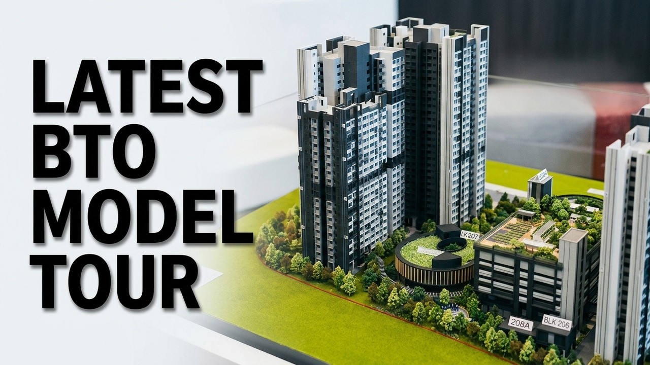 Первый взгляд: 3D-модель жилого комплекса Berlayar Residences | Запуск нового проекта HDB BTO в С...