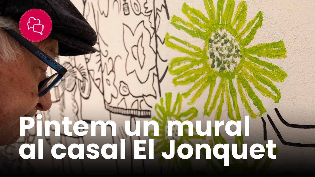 Pintem un mural al Casal El Jonquet | Celebrem els 40 anys d'Intress