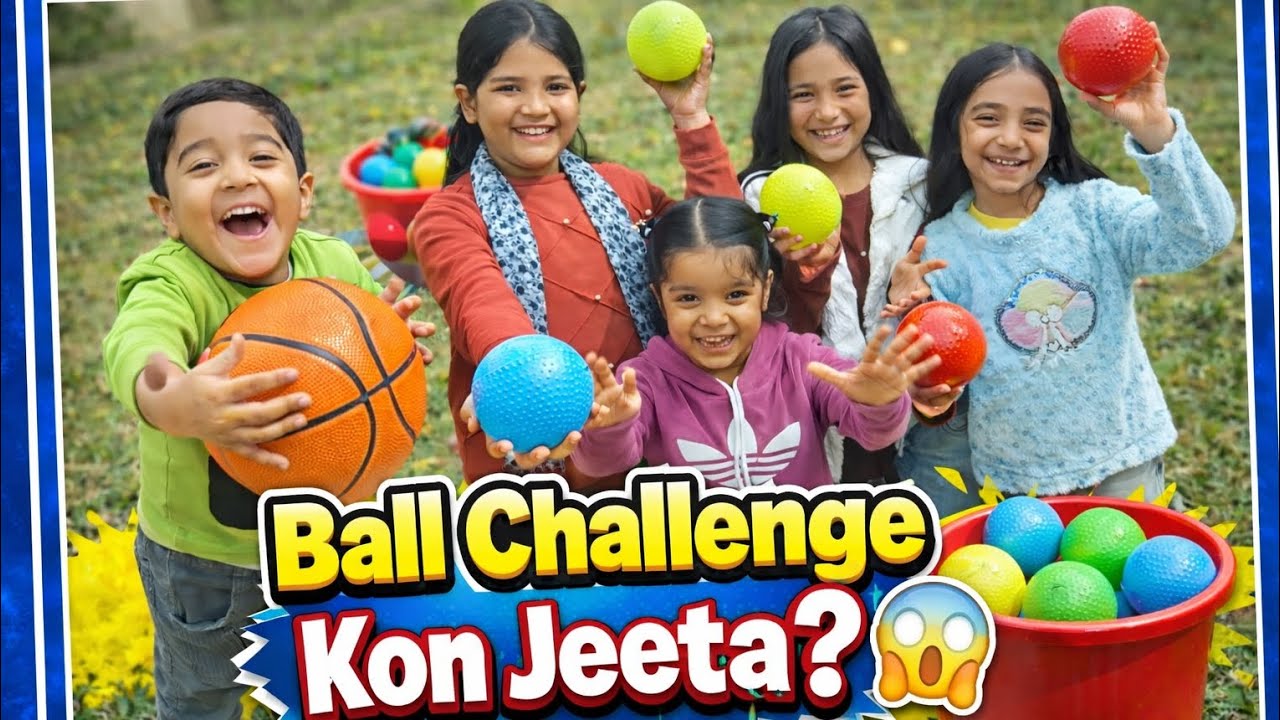 Ball Challenge Kon Jeeta? 😱 | Vibhu vs Friends | Best Reaction | #vlog #youtube 