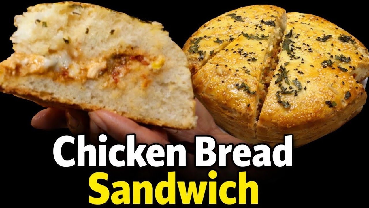 Low Cost Bakery Style Chicken Bread Sandwich Recipe at home