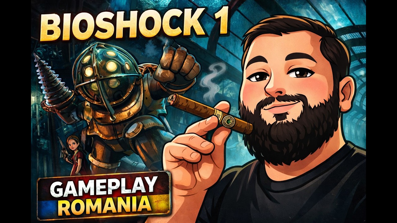 BioShock 1 Gameplay + Poveste 20 minute | jocurile retro |