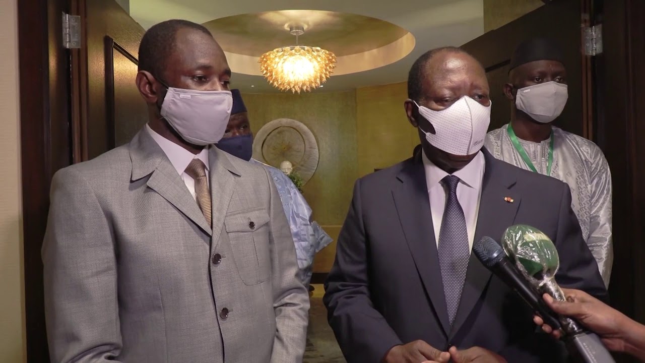 Le Président Alassane Ouattara accorde une audience au Vice-President de la Transition au Mali