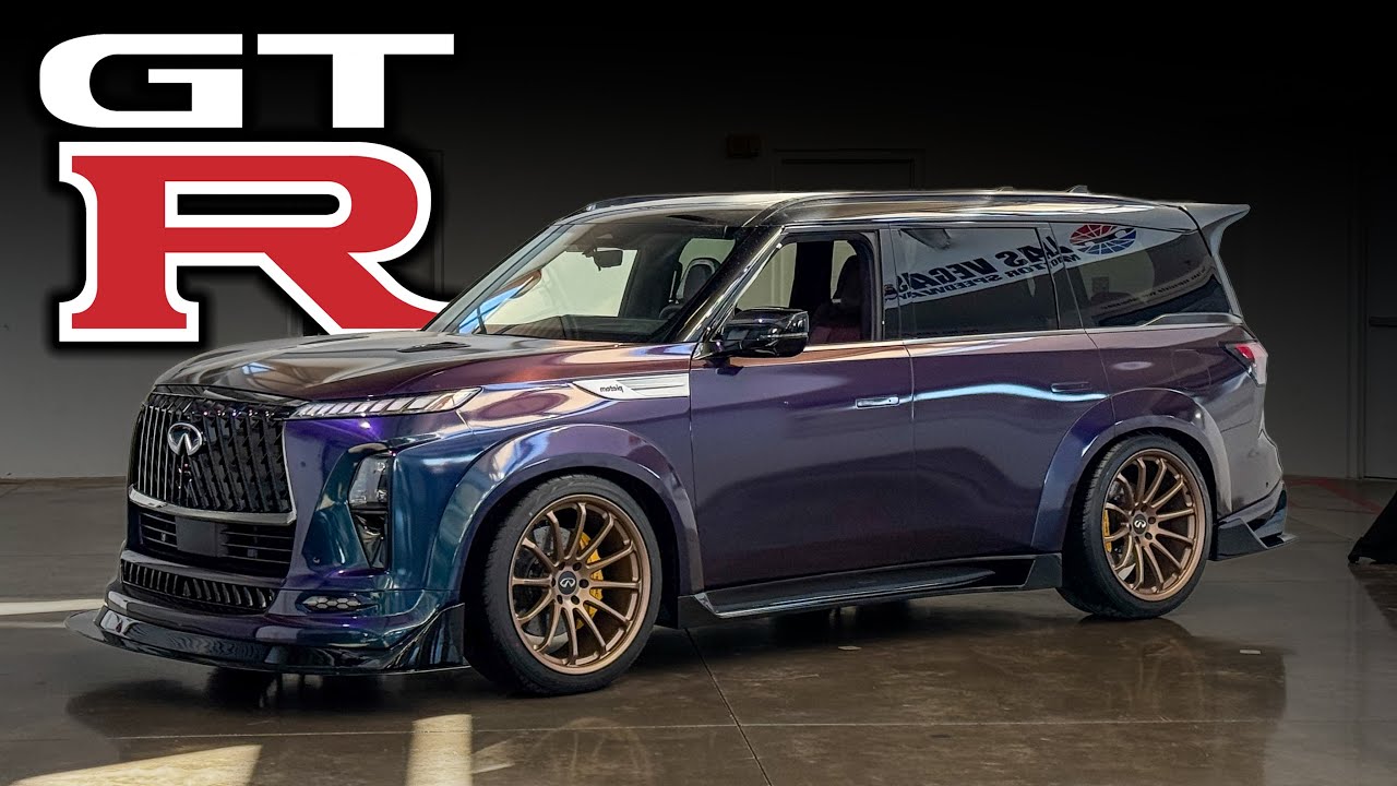 THE WORLD'S FIRST INFINITI QX80 R-SPEC!! | GTR Engine Swap!