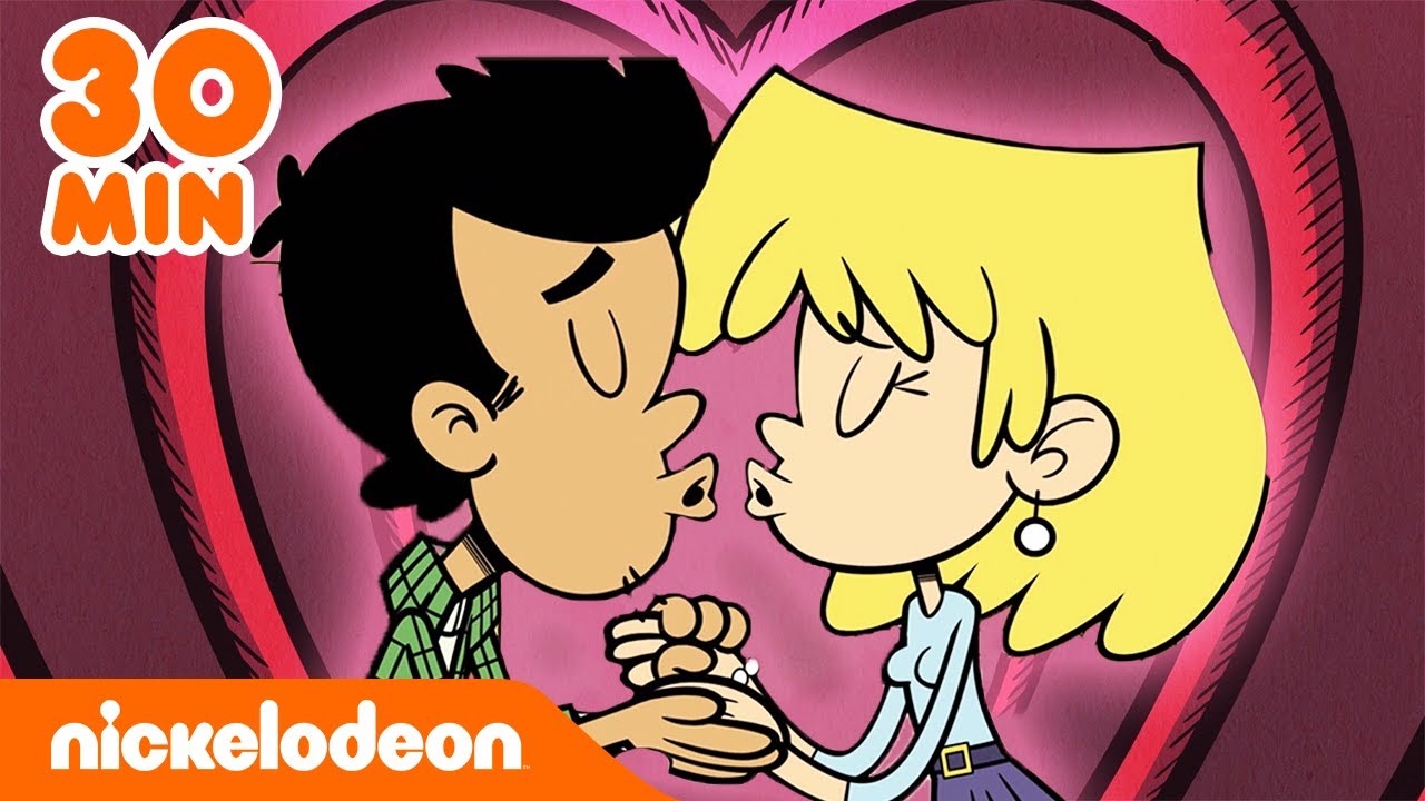 Loud House | 30 minutos de SAN VALENTÍN | Las parejas favoritas | Nickelodeon en Español