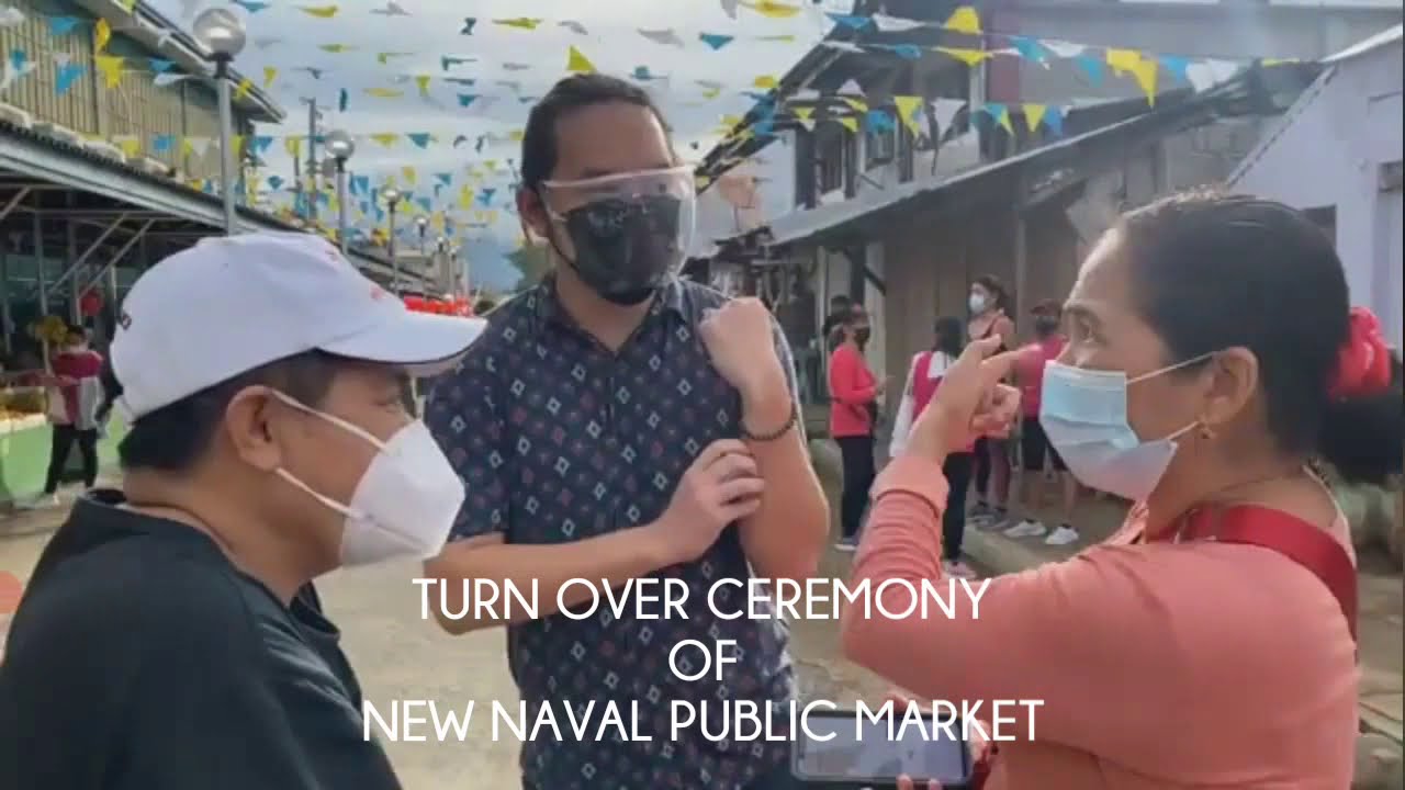 NEW PUBLIC MARKET OF NAVAL, PROVINCE OF BILIRAN || TURNOVER CEREMONY || Victor Gabing