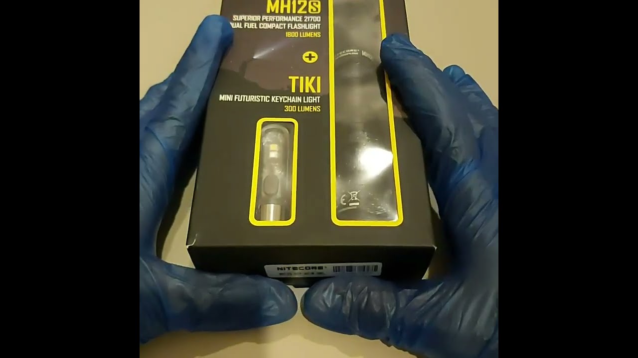 MH12s + TIKI by Nitecore: UNBOXING