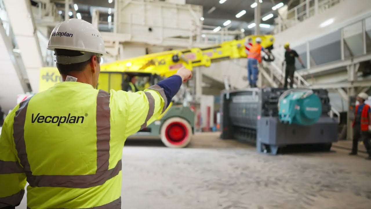 Vecoplan VNZ 2500 - Demontage und Neuaufbau - MBS Anlage Westerwald