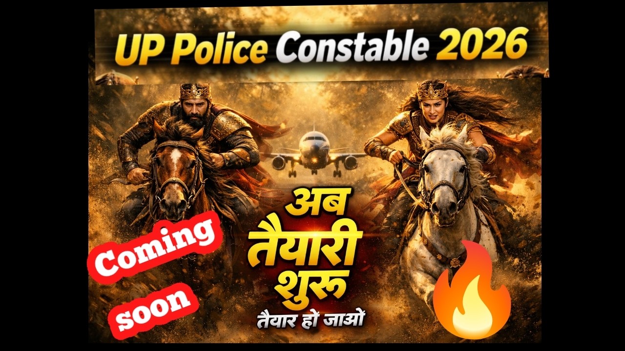UP Police Constable 2026 Preparation Strategy | अब तैयारी शुरू | Best Study Plan & Strategy 2026
