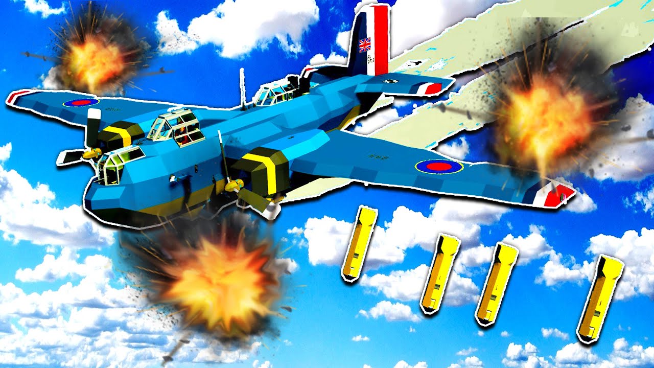 BOMBER Gets FLAKED By Convoy Ships In Multiplayer Stormworks!