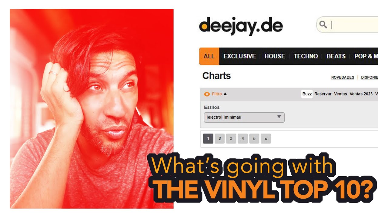 What´s going on with the VINYL TOP 10 Chart???