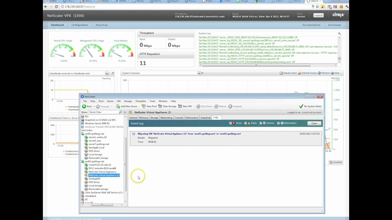 Netscaler high availability - HA pair vs Xenmotion