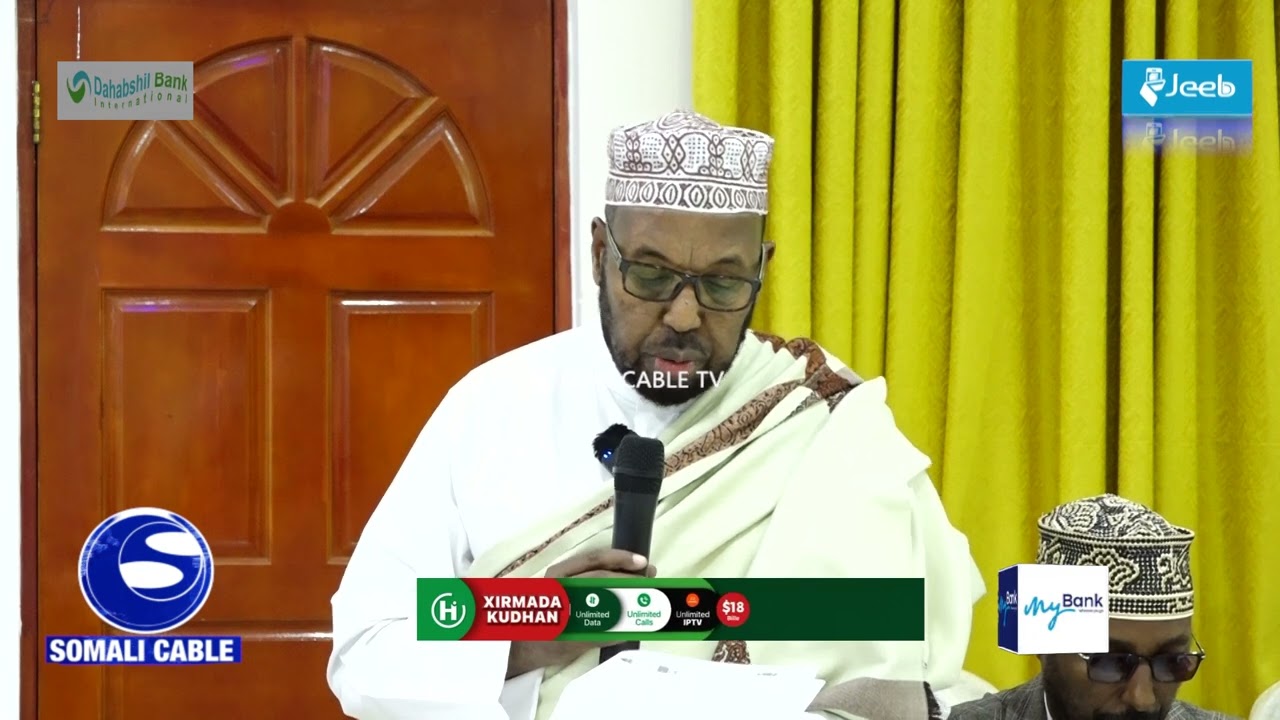 "Madaxweynuha waa inuu kala diri karaa Baarlamanka "Sheekh Cali Wajiis.