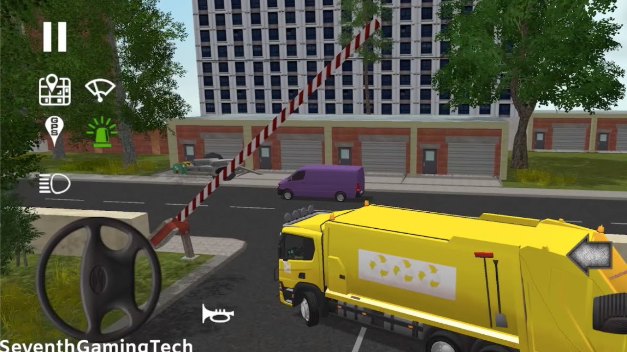 Parking Truck 🚛♻️🚛♻️🚛♻️🚛♻️🚛♻️🚛♻️🚛♻️🚛♻️🚛♻️ Trash Truck Simulator Mobile Gameplay