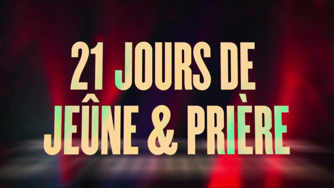 21 JOURS DE PRIERE AVEC JEUNE II LUNDI 19 JANVIER 2026 II JOUR 15