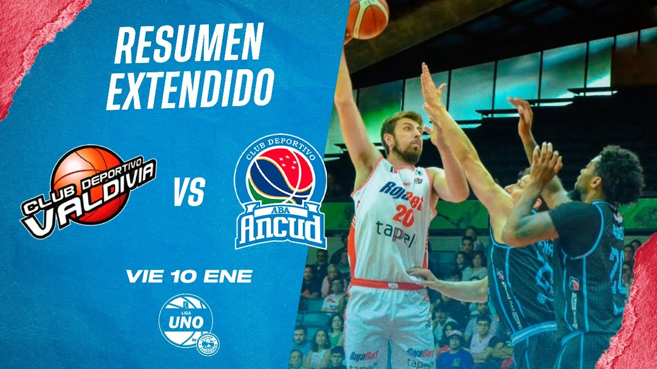 🏀Resumen Extendido: CD Valdivia vs ABA Ancud - Liga UNO by Cecinas Llanquihue