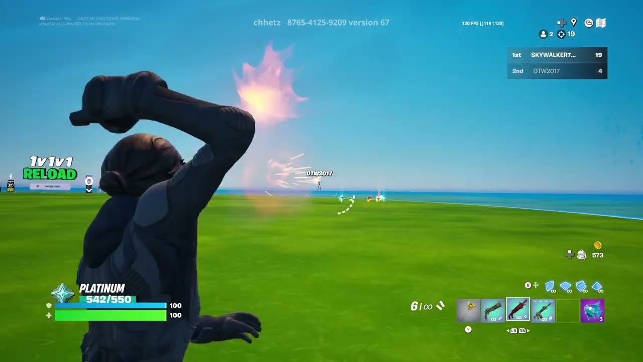 Fortnite 1v1v1 Reload 1v1 Realistics Free For All, Excellent Practice for Battle Royale, Blitz Etc