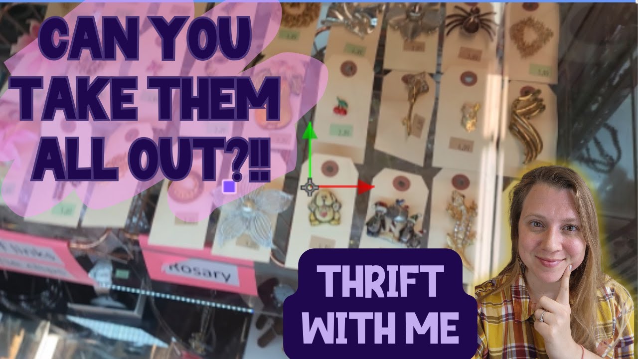 It Was Still Here! THRIFT with Me for Jewelry and Hardgoods to Resell! Reseller Haul