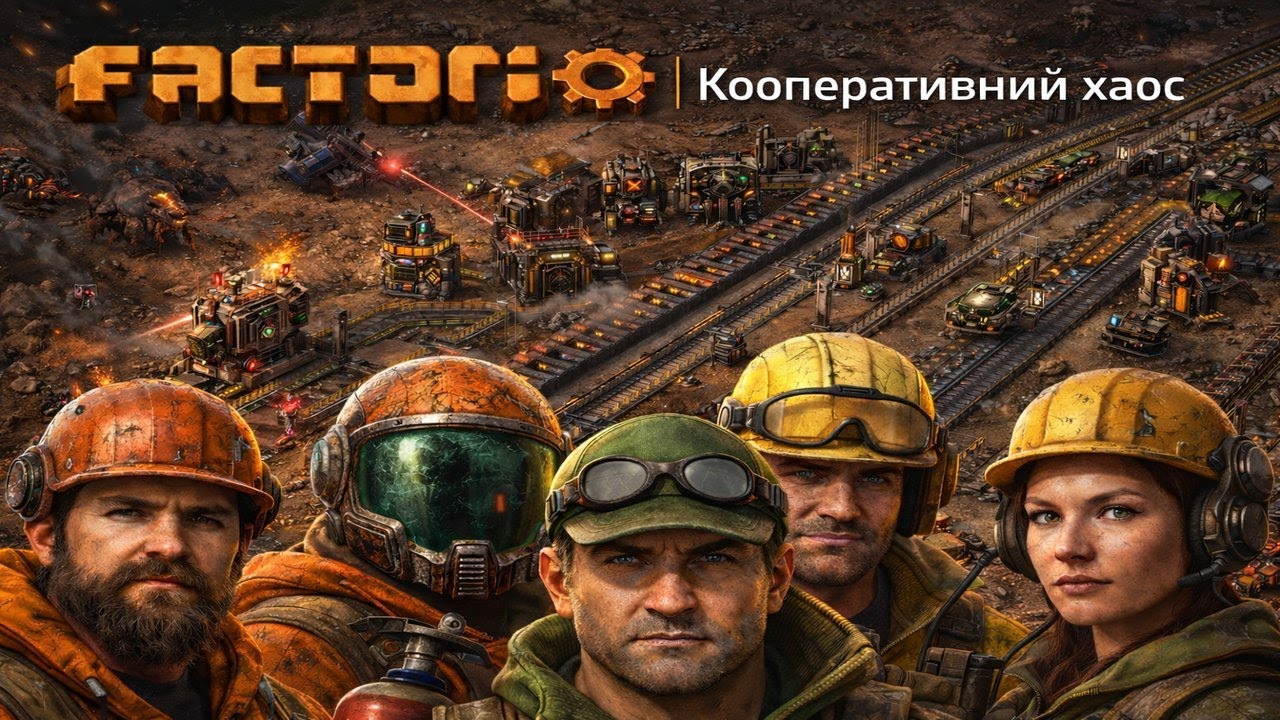 Factorio | Кооперативний хаос