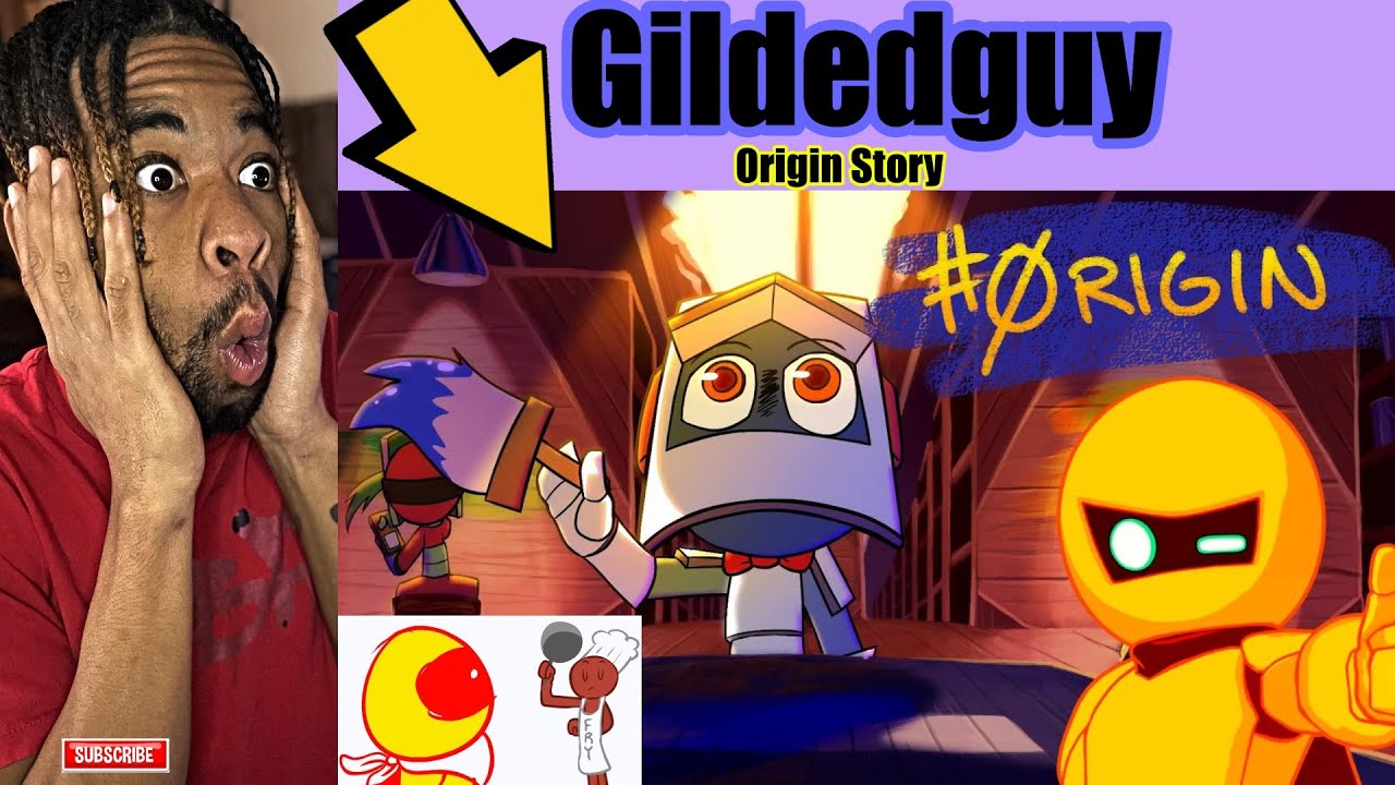 Gildedguy Gets Up - Origin Story #0 & #1 (Full Animation) REACTION | @gildedguy