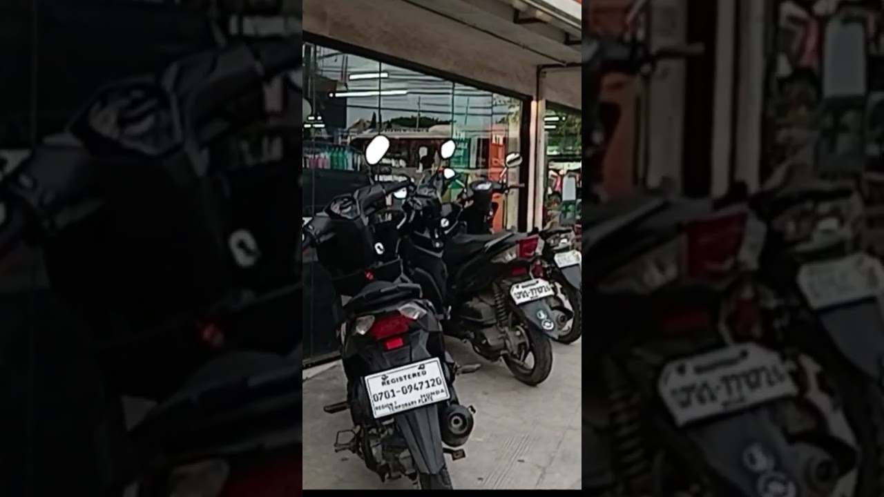 Standbye driver- motorcycle due to the heat of the 