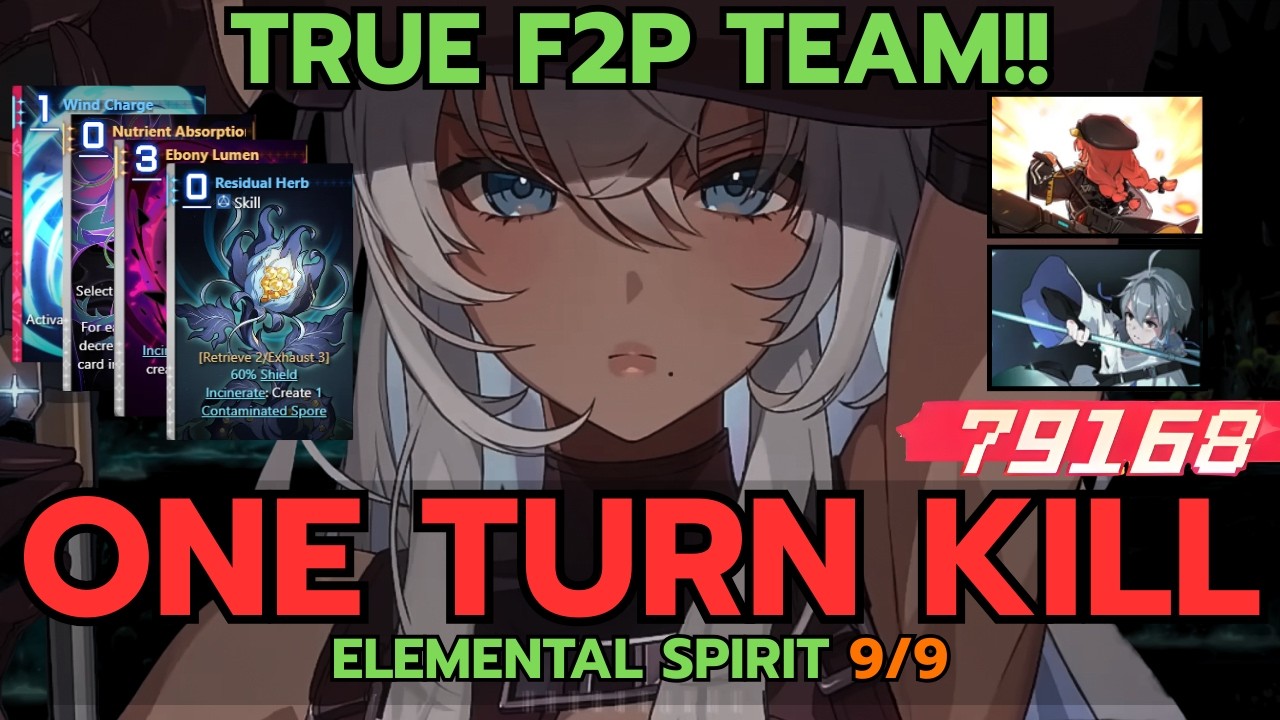 Amir X Owen 4 Stars Only One Turn Kill 9/9 Elemental Spirit Nebula Distortion [Chaos Zero Nightmare]