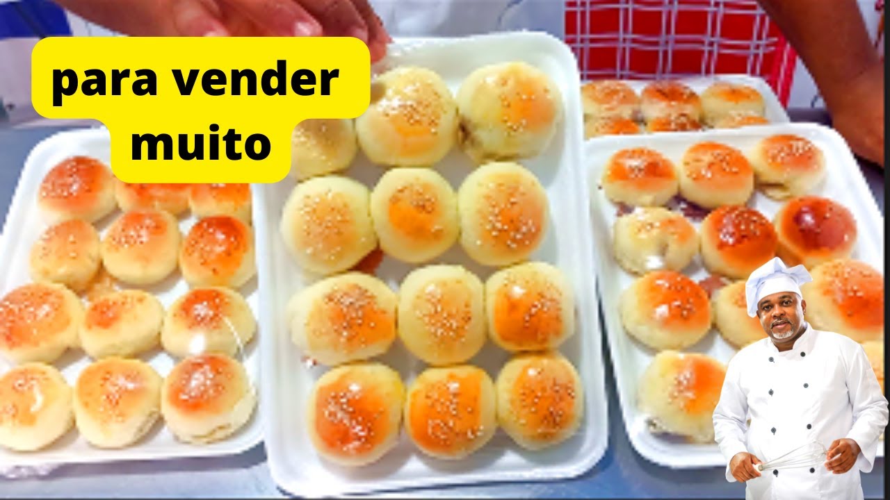 Receita de mini salgados hambúrguer para vender muito