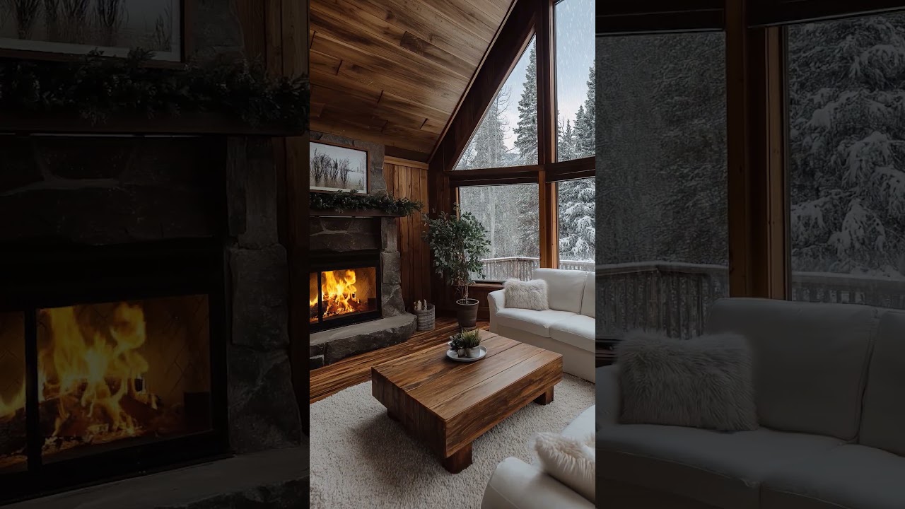 🔥 Dreamy Winter Cabin Escape &ndash; Tucked in the Heart of Colorado&rsquo;s Snowy Rockies #CabinWoven