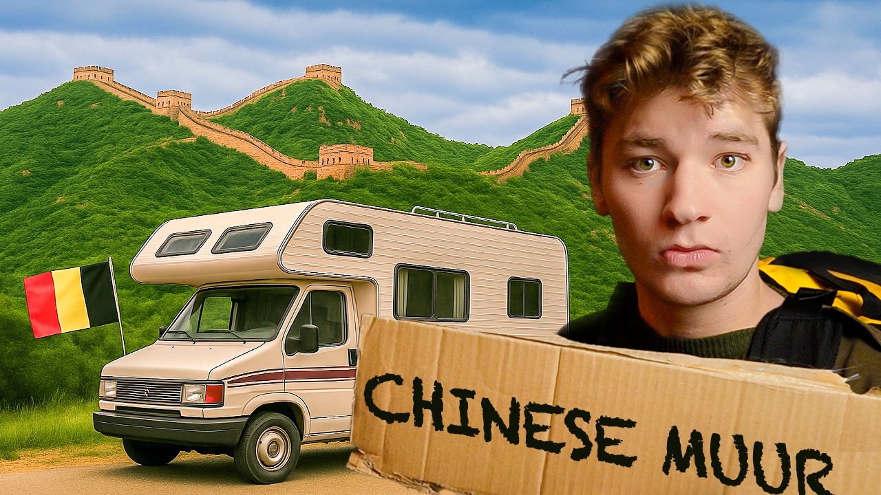 Ik ga Van België Rijden tot aan de Chinese Muur