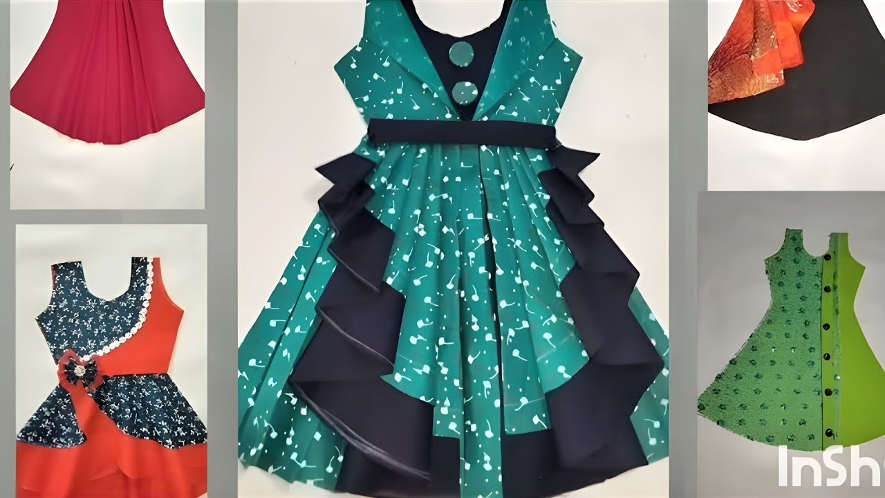 Baby girl frock design cutting ✂️✂️✂️/ baby girl 👗 cutting ✂️
