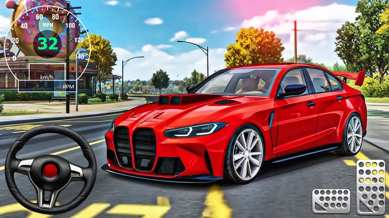 Driving School Simulator : EVO - Real Car BMW Driver Parking 3D - Android GamePlay