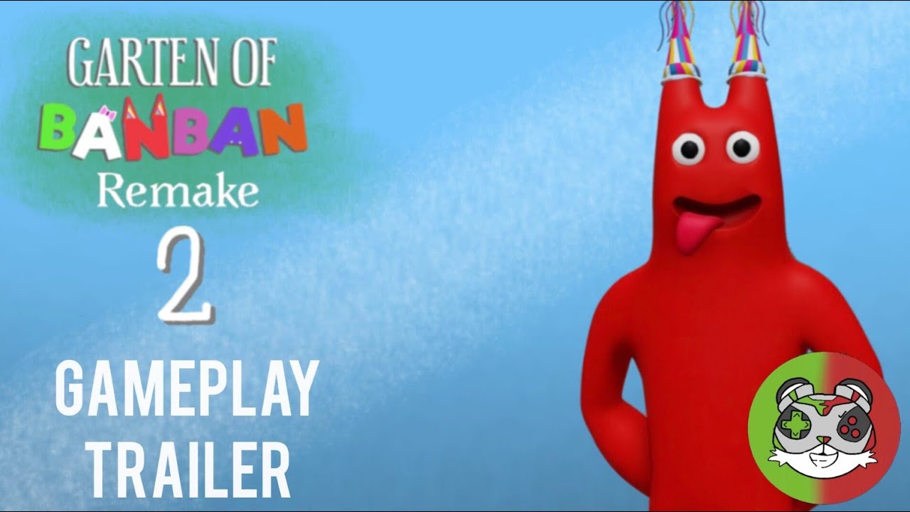 Garten of banban remake 2 | Official gameplay trailer | roblox 