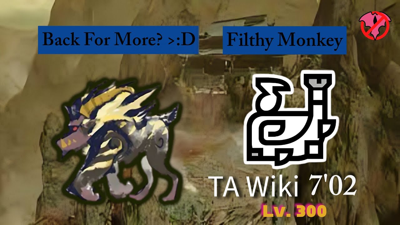MH Rise Sunbreak Lv. 300 Furious Rajang (Hunting Horn) - 7'02 (TA Wiki) PS5