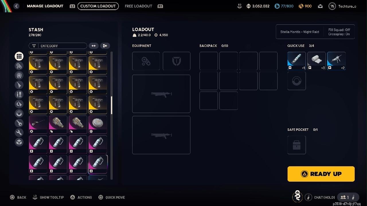 ARC Raiders stella montis without an augment Looting p2