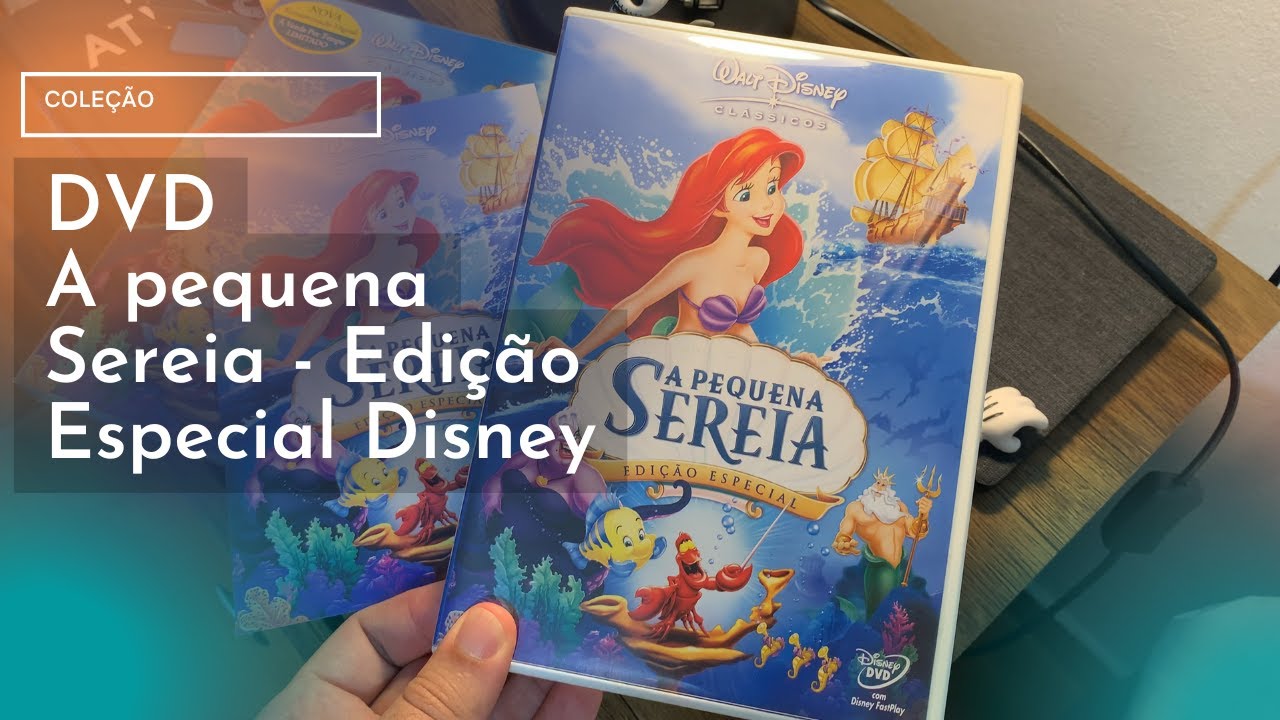 DVD A pequena Sereia  - Edição Especial Disney