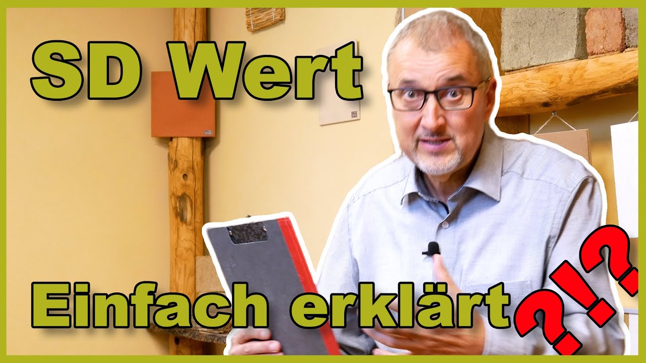 SD Wert: Der Zusammenhang zwischen Wasserdampf und Wärmedämmung! (einfach erklärt)