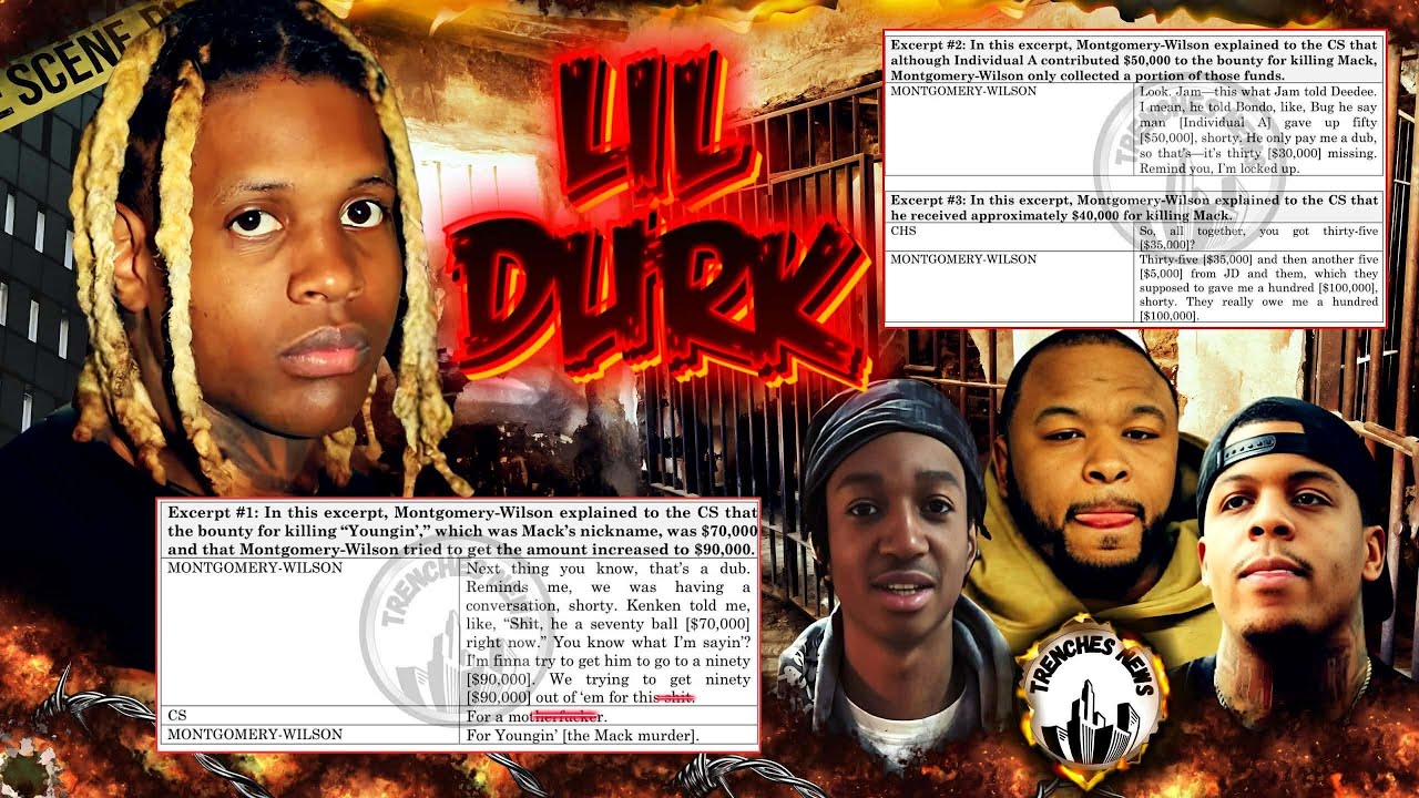 Lil Durk More Trouble Feds Say He paid 50K For The Revenge Killing Of Dthang & More