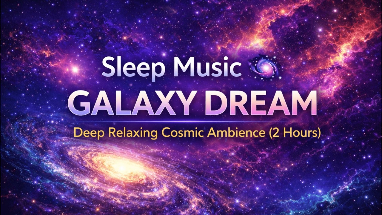 Deep Space Sleep Music 🌌 Galaxy Dream | 2 Hours Ambient