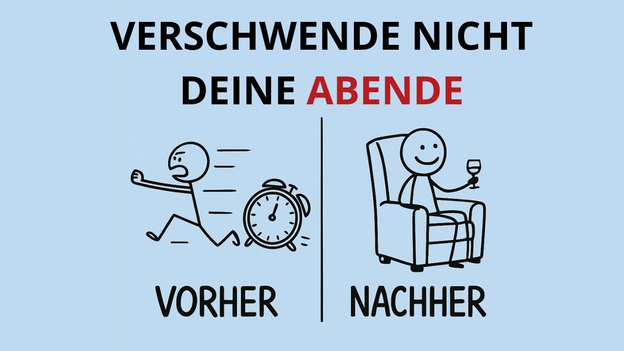 8 Dinge, damit du deine Abende nach der Arbeit nicht mehr zu verschwendest