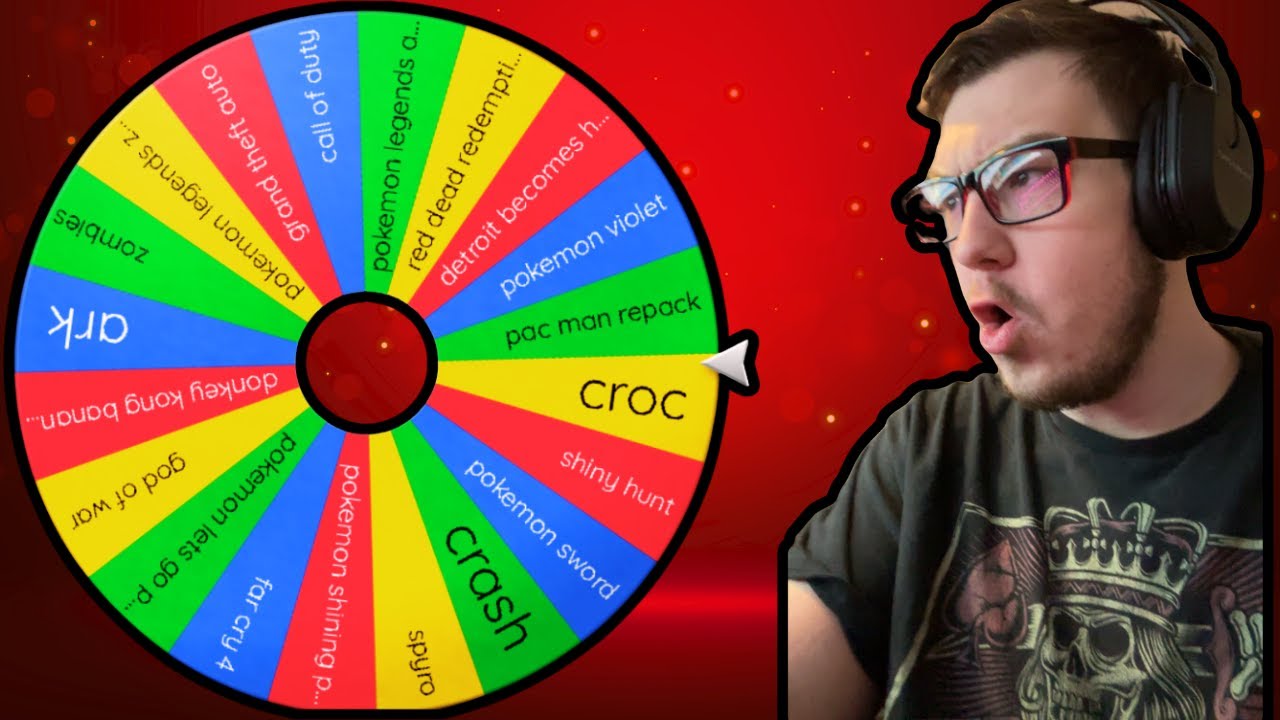🔴THIS WHEEL OF GAMES DECIDES WHAT WE PLAY!