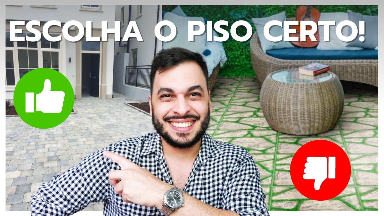 Como Escolher PISO Para ÁREA EXTERNA? Will Arquitetura
