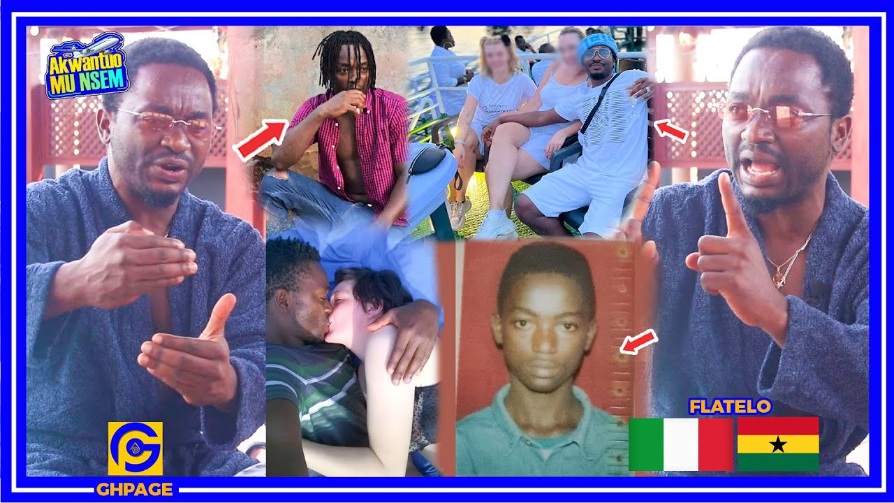 I practised 3some at age 14 Yrs;The life story of Adu Flatelo,Wee,Ashawo & $ɛx,Life,Journey to Italy