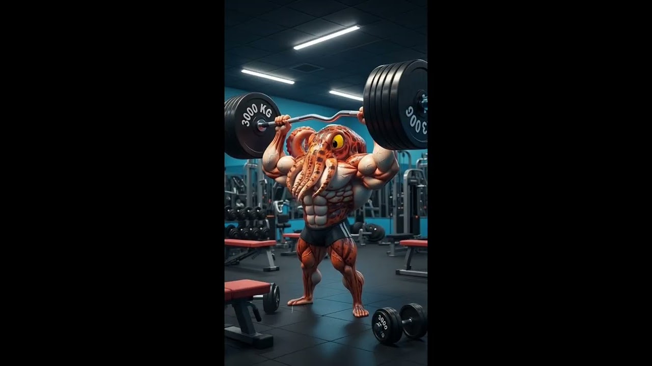 Esse Polvo Humilhou a Academia Inteira! #PolvoMarombeiro 🐙💪